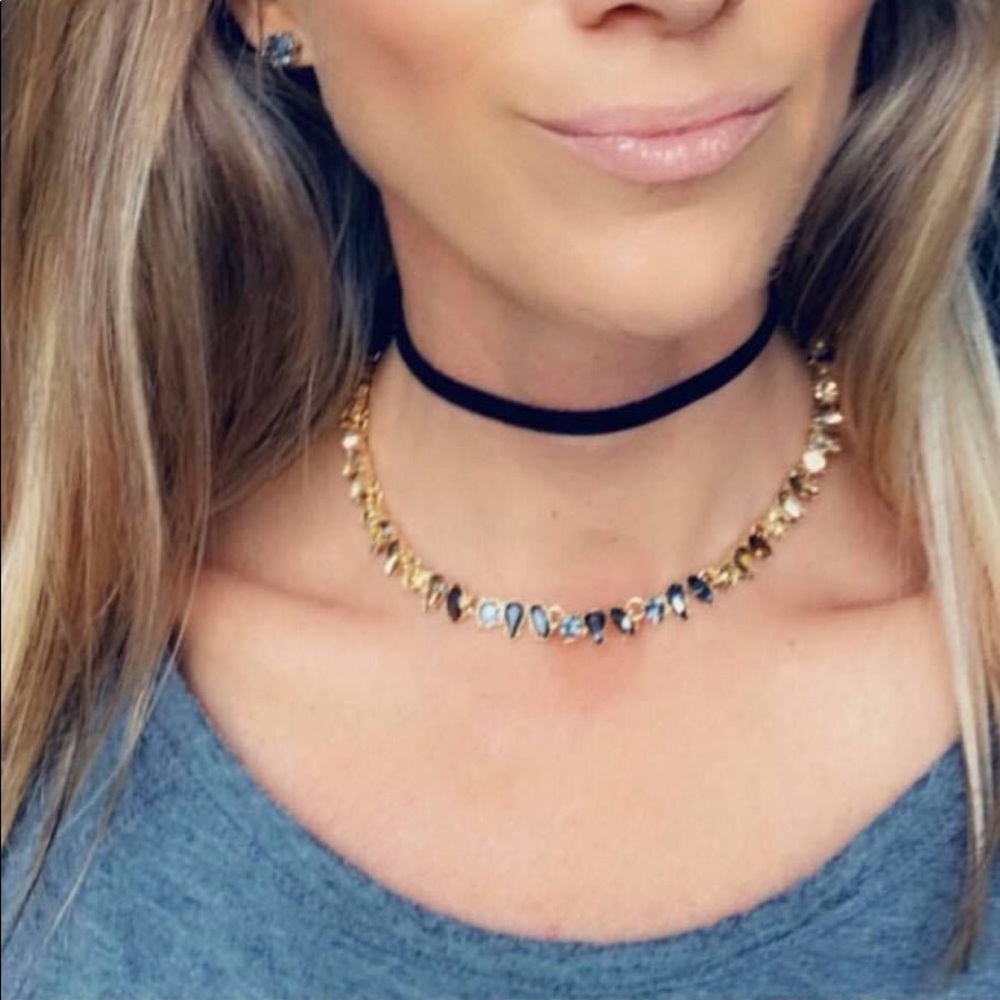 Stella and dot Eliza fringe necklace